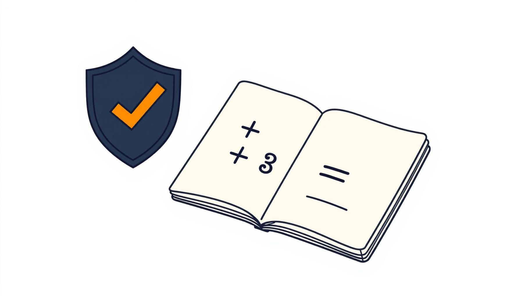 equações matemáticas em tela digital com apoio visual