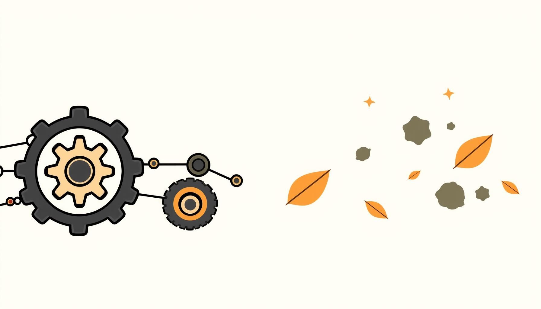 Mano humana creando arte frente a estructura de IA