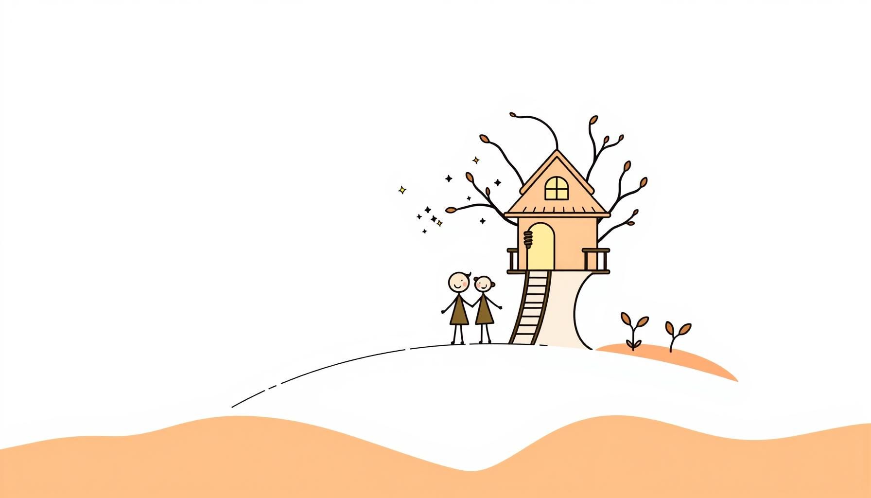 famille jouant à raconter des histoires