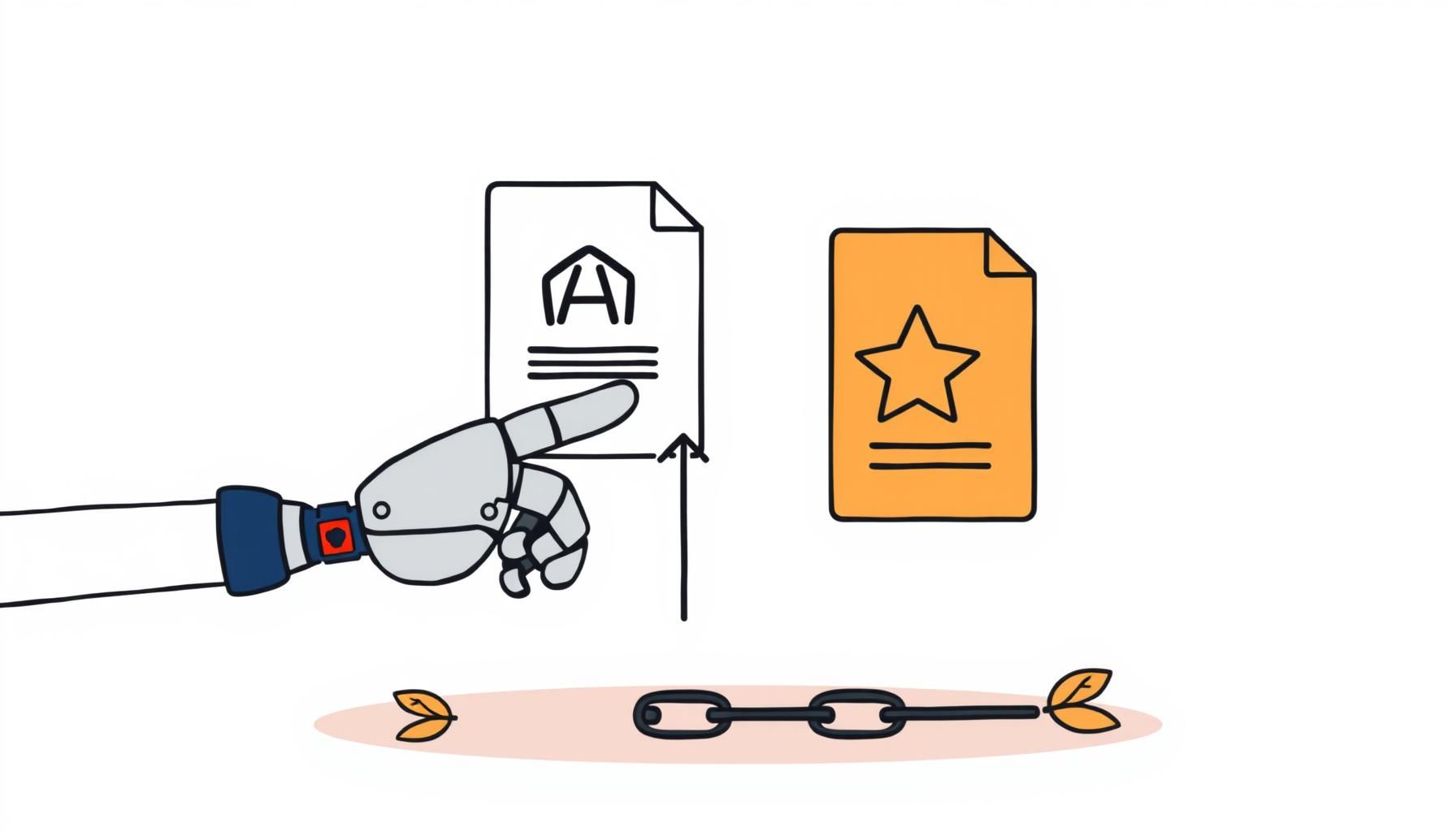 ilustrasi bias AI memilih AI