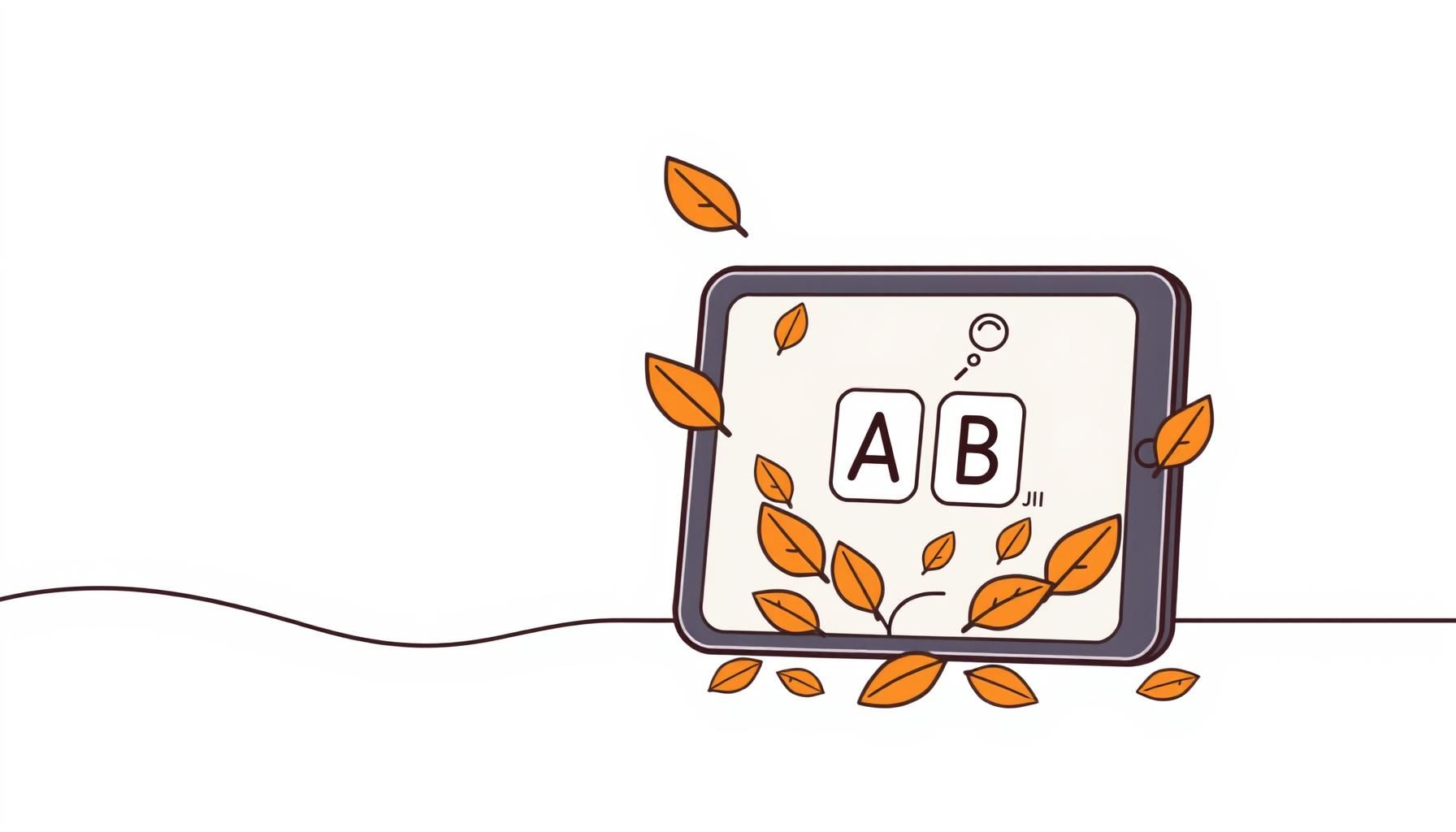 foto seru anak main tablet sambil belajar