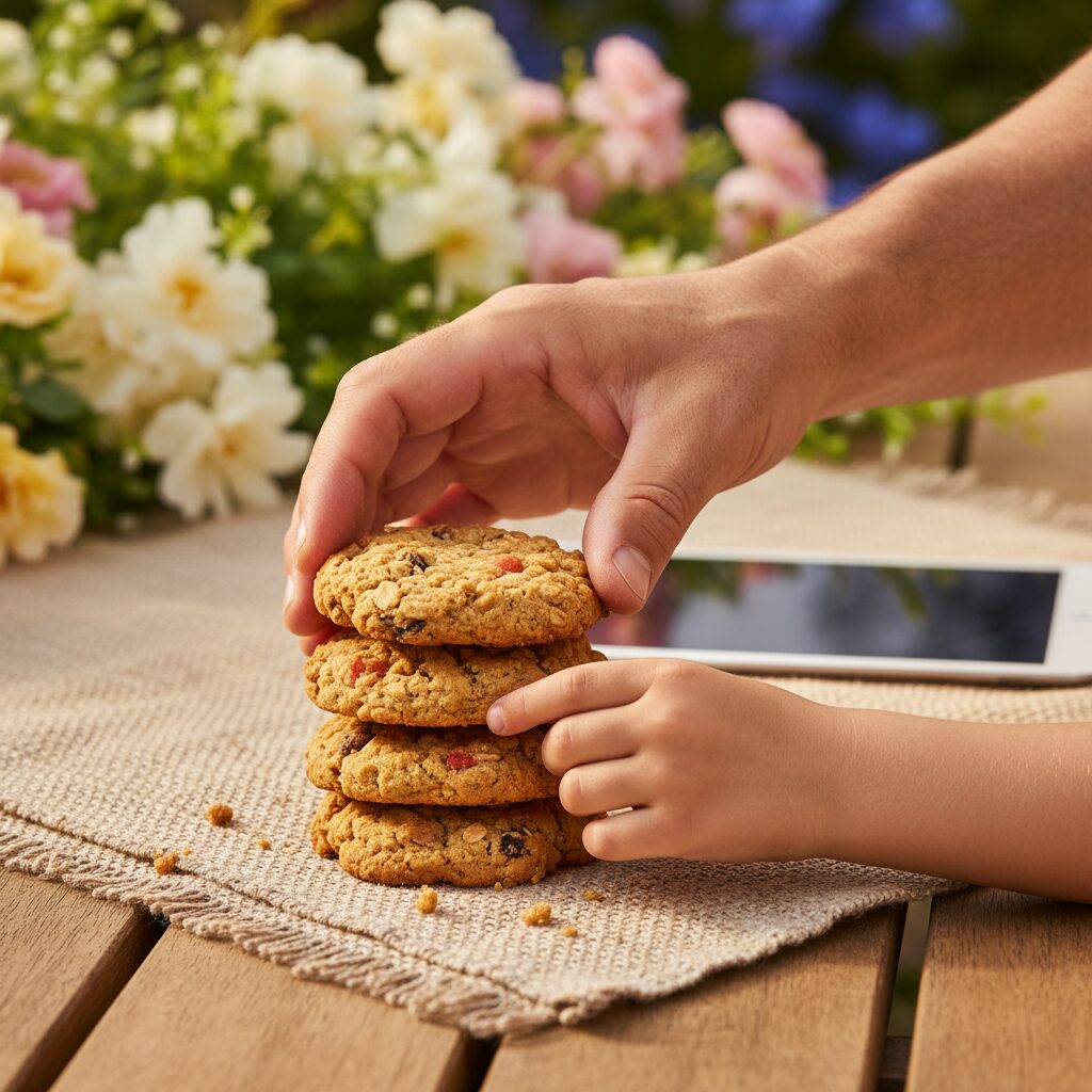 Padre e hija construyendo una torre de Legos