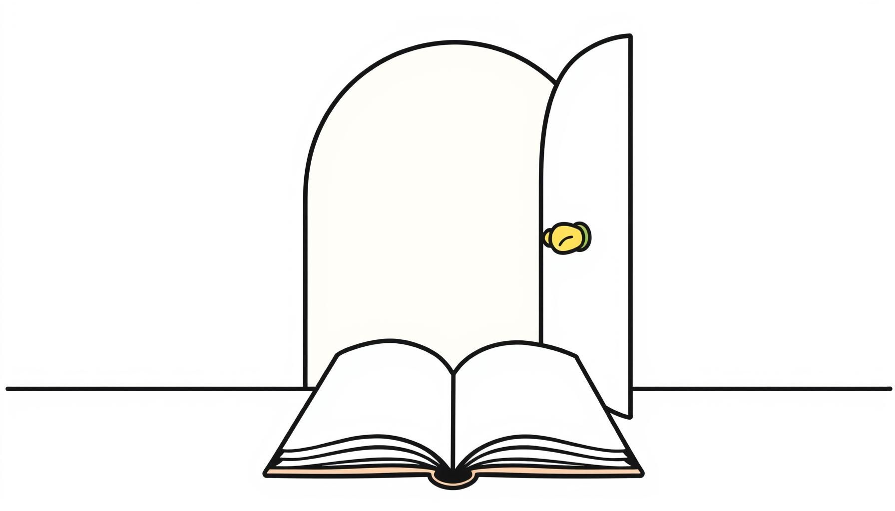 Famille heureuse tenant des livres faits maison avec des décorations