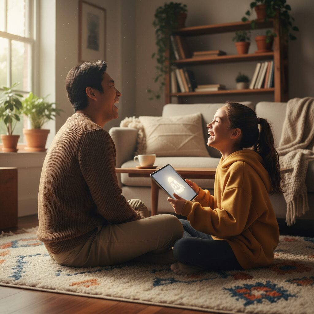 亲子互动中眼神交流的重要性