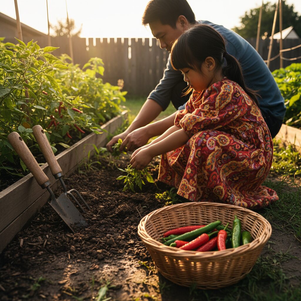 儿童动手操作科学实验的教育场景