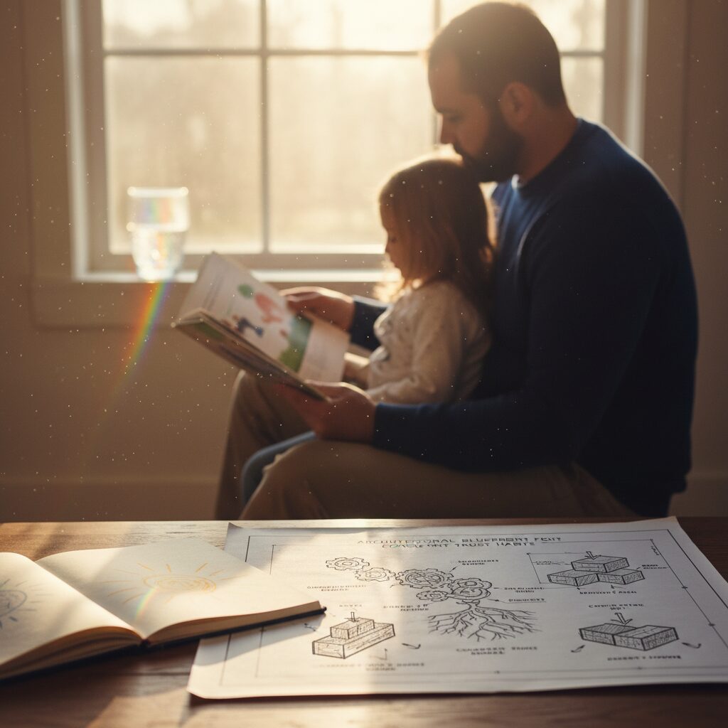 家庭户外骑行享受无数字干扰时光