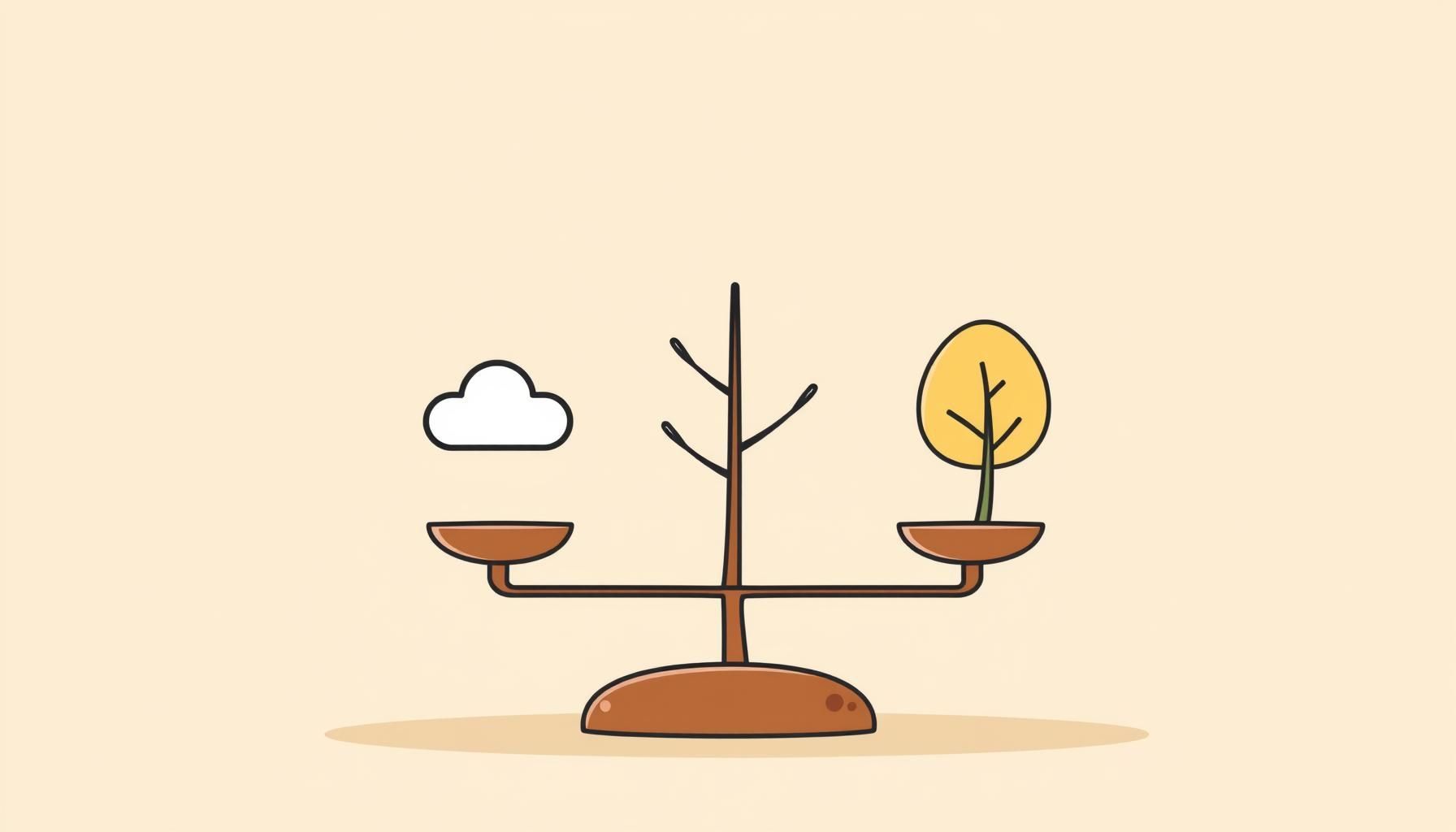 anak bermain di taman seimbang dengan layar