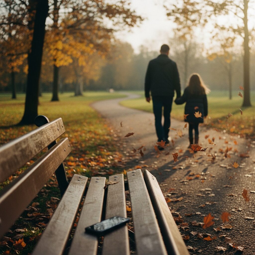 Cả gia đình nằm đọc sách trên thảm cỏ công viên