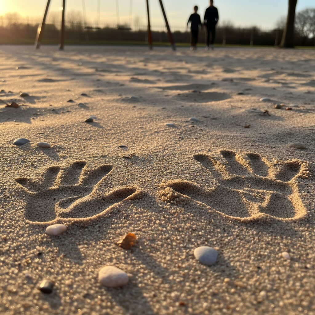 蒙眼信任游戏中的孩子们