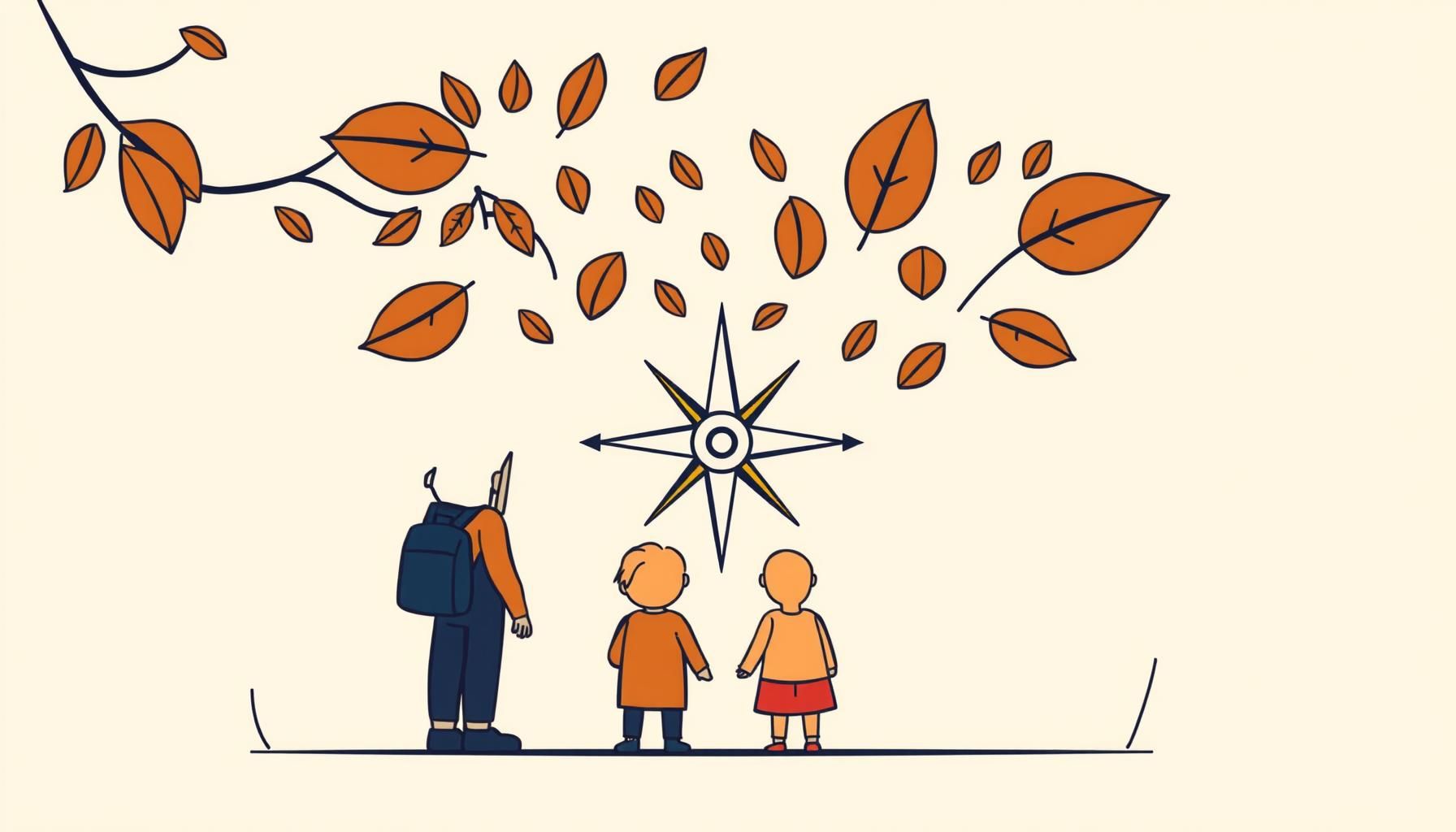 Padre e hija explorando juntos una app en la cocina