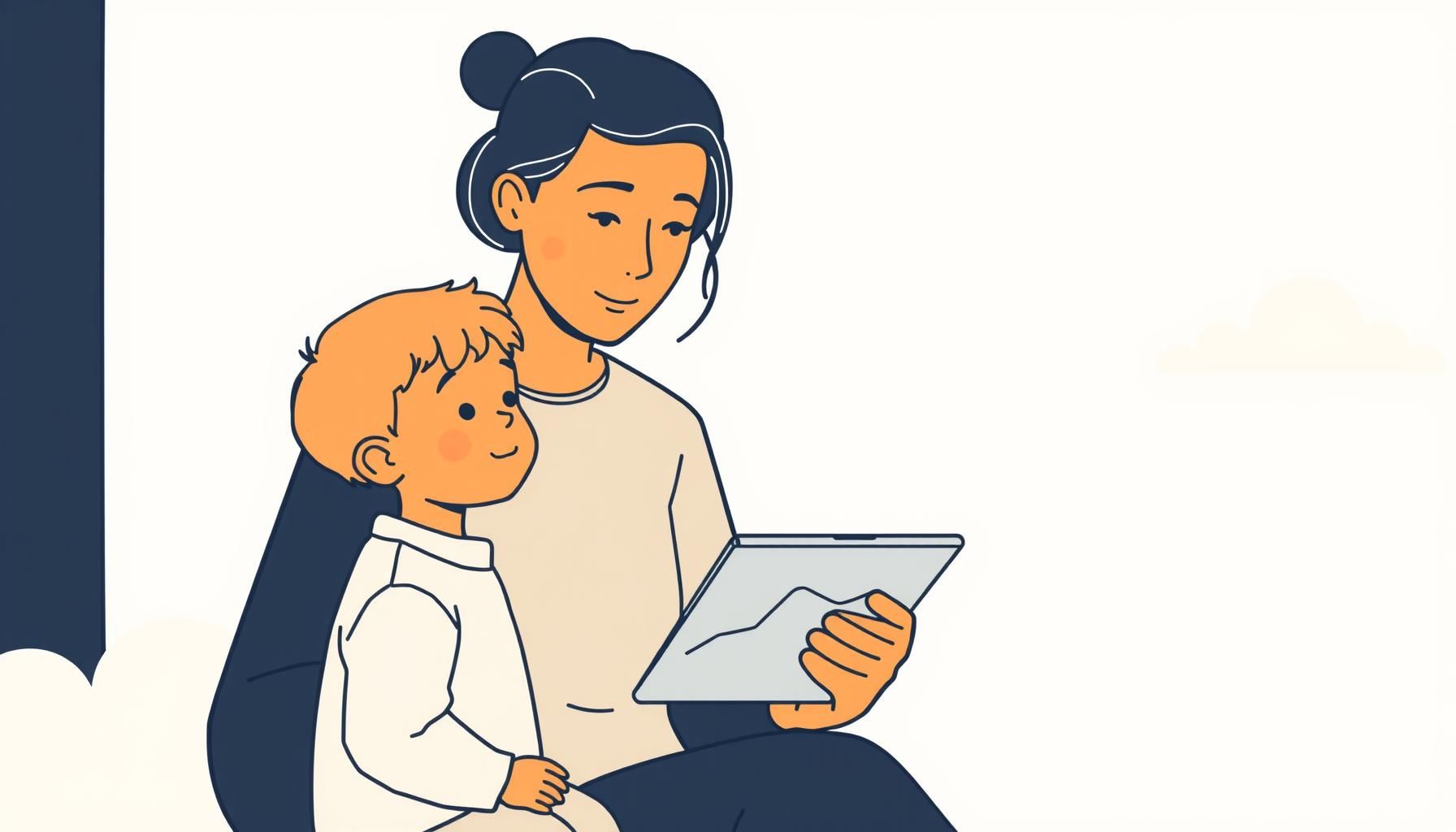 Gráfica ascendente ilustrando crecimiento acelerado de la IA