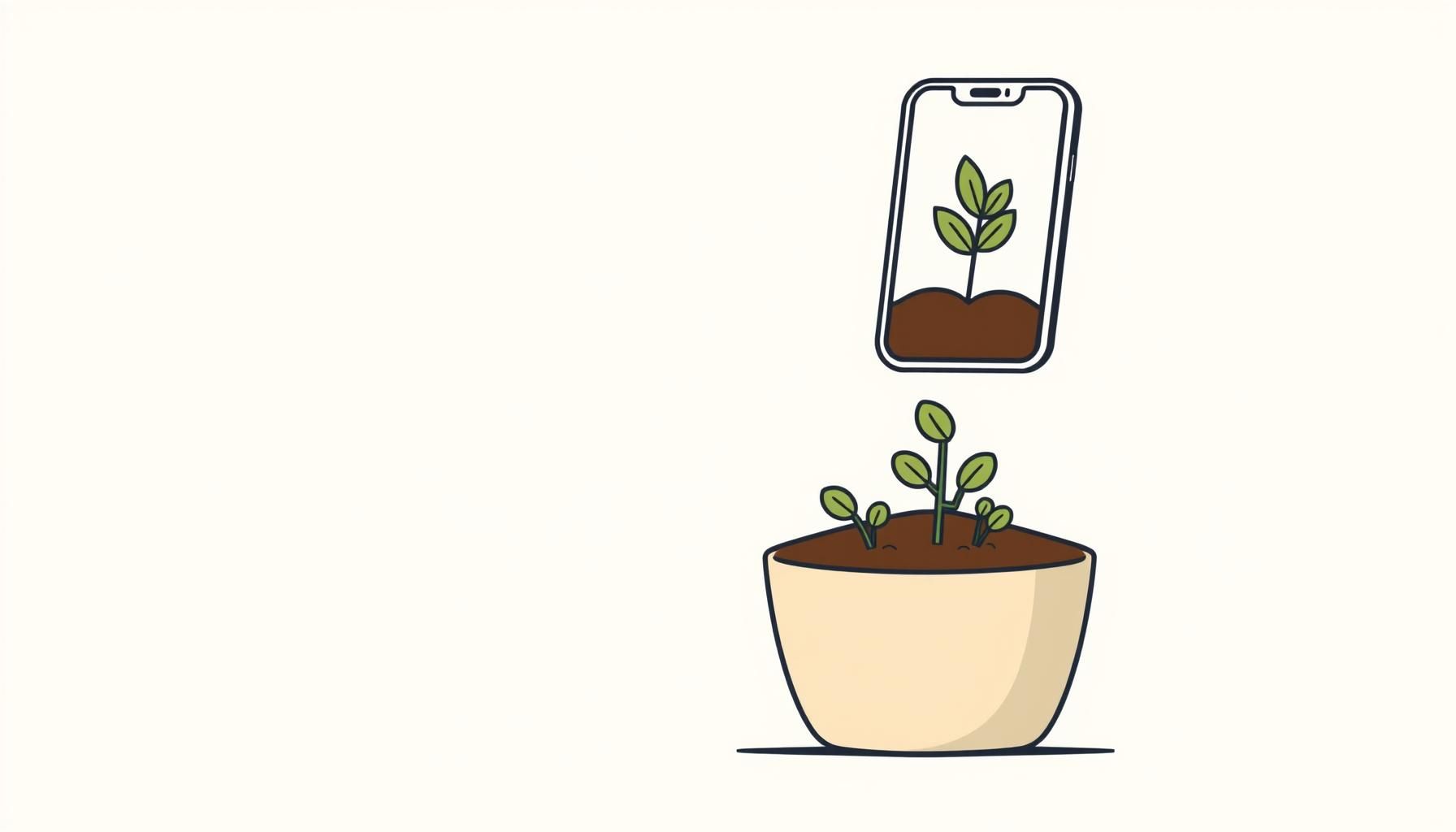 阳台花盆里新发芽的生菜