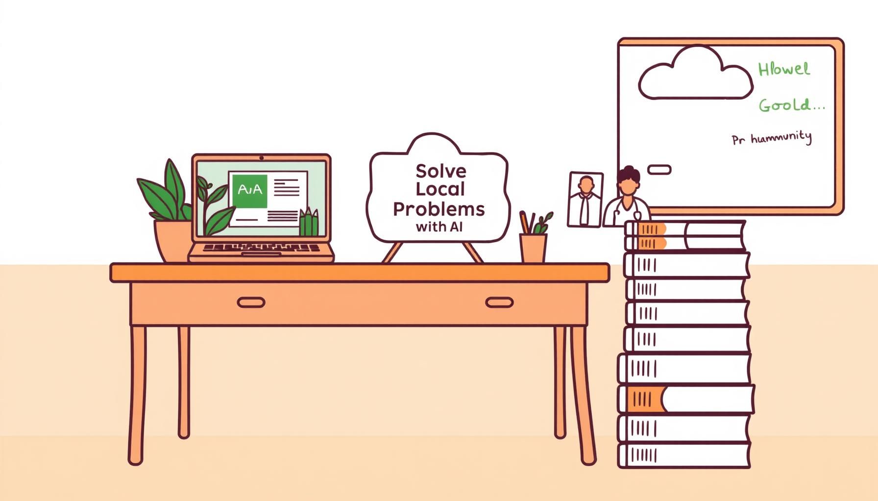 Suasana kelas yang biasa seketika jadi lab hacking mini, laptop berjejer riuh.