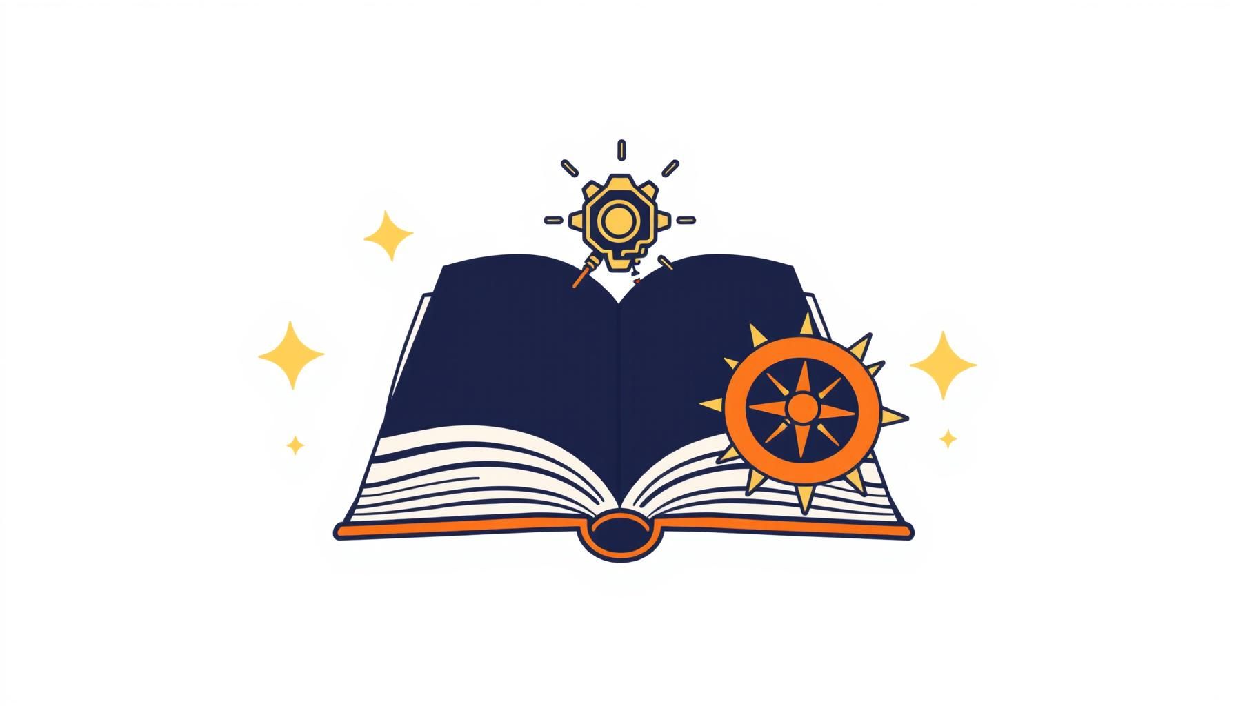 enfant apprenant avec tablette et cahiers