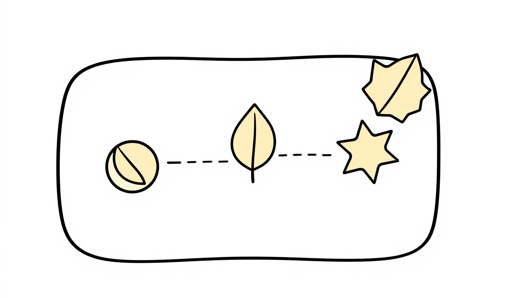 Criança mostrando tablet com reconhecimento de folhas durante brincadeira