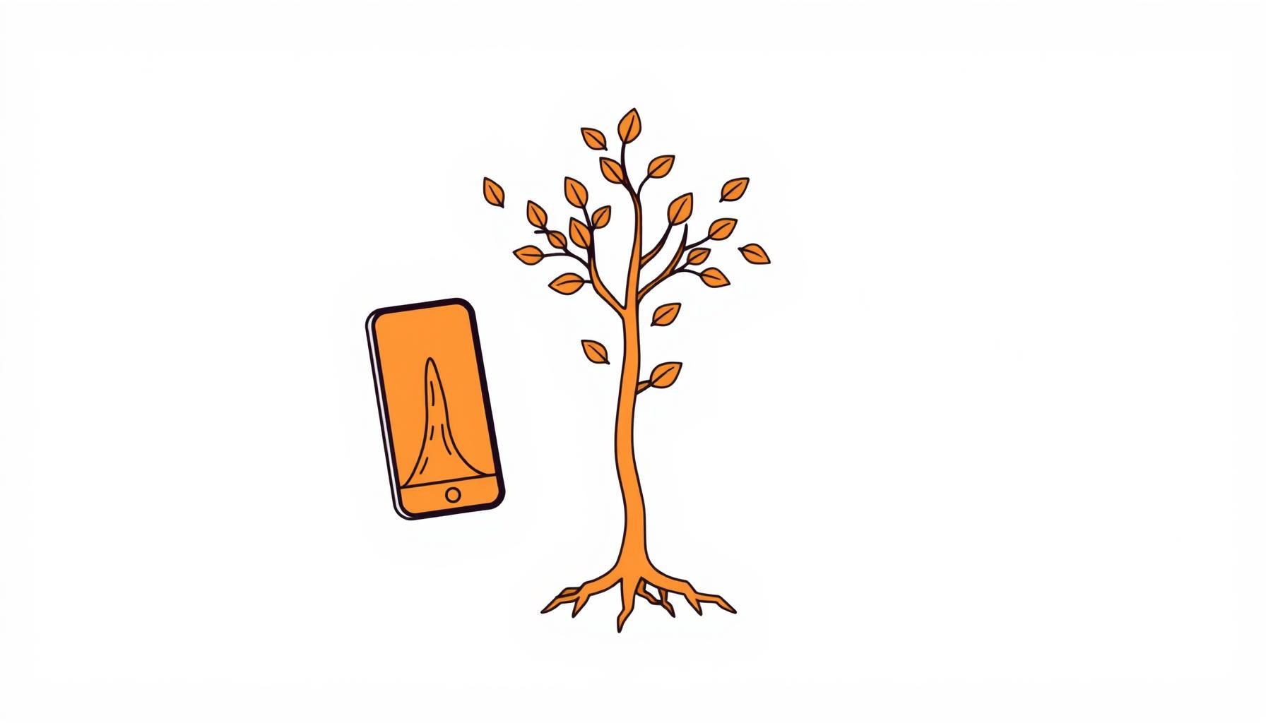 Family discussing mental health and technology