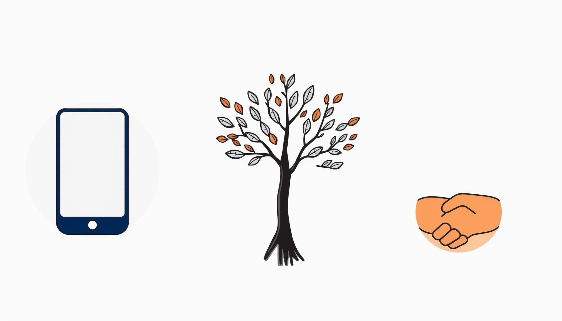 Family playing outdoors