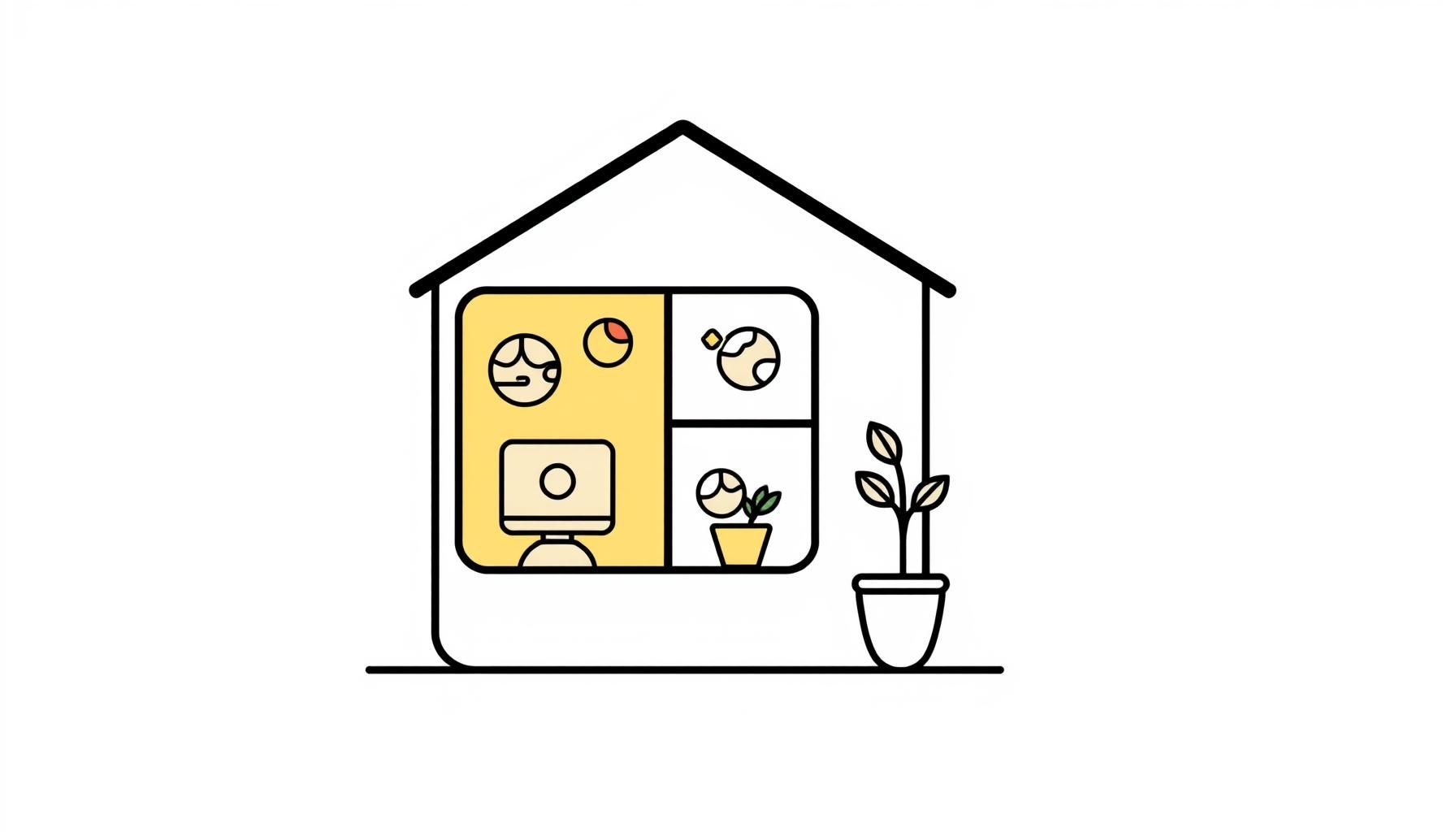 famille explorant un sujet éducatif ensemble à la maison