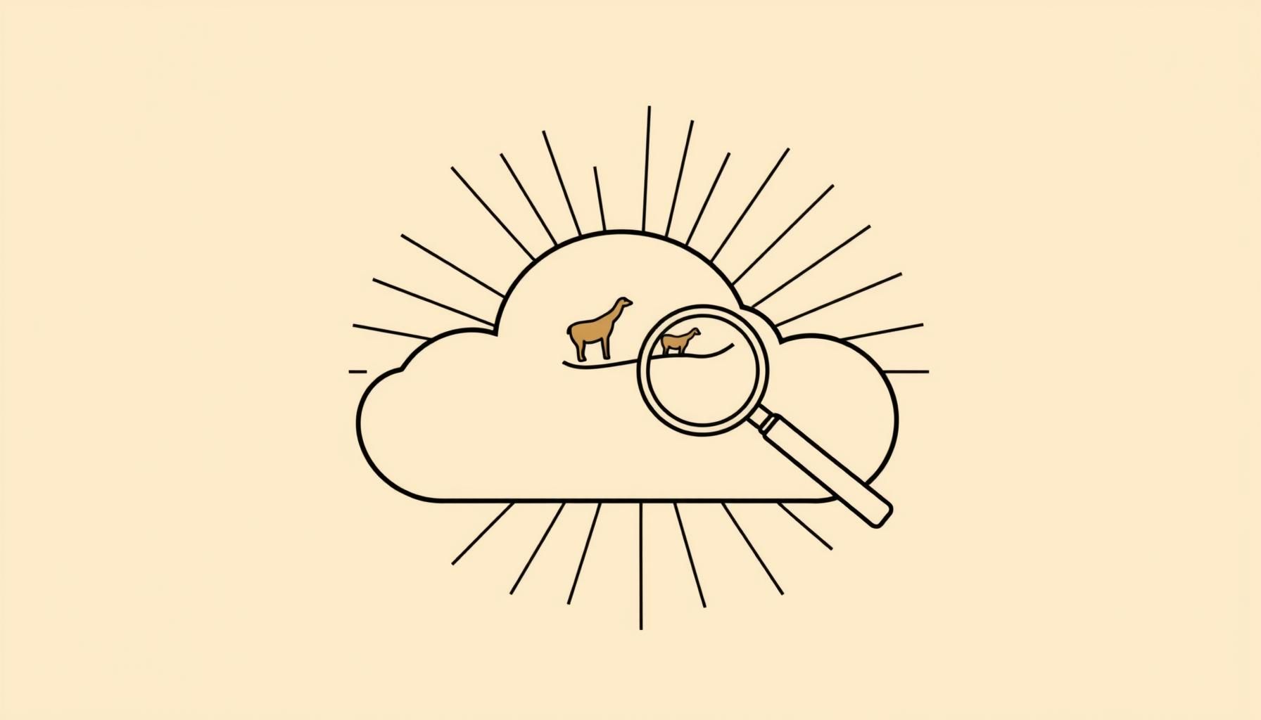 famille jouant dehors sous des nuages