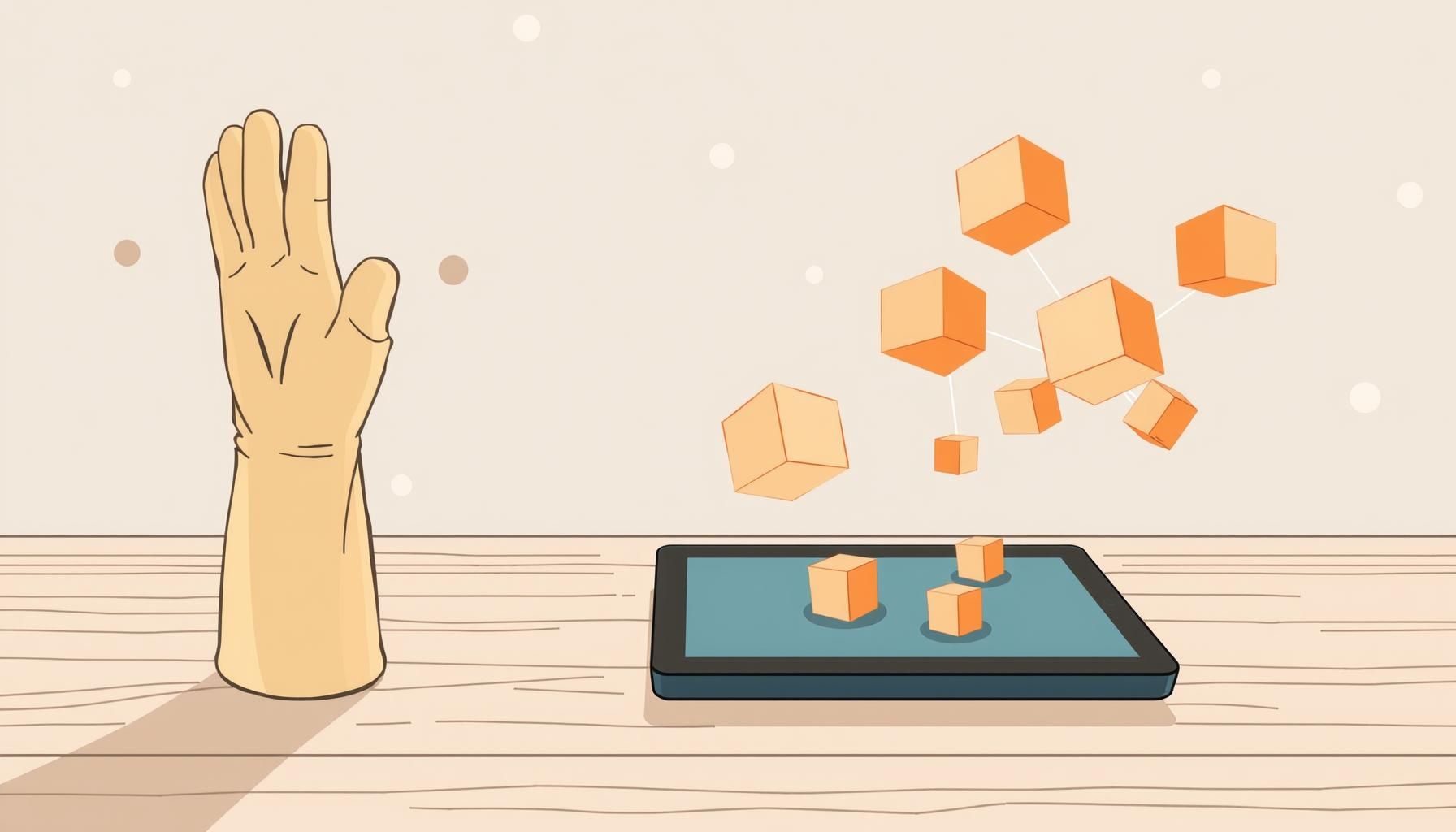 부모와 아이가 창밖으로 미래 도시를 바라보며 이야기 나누는 실루엣