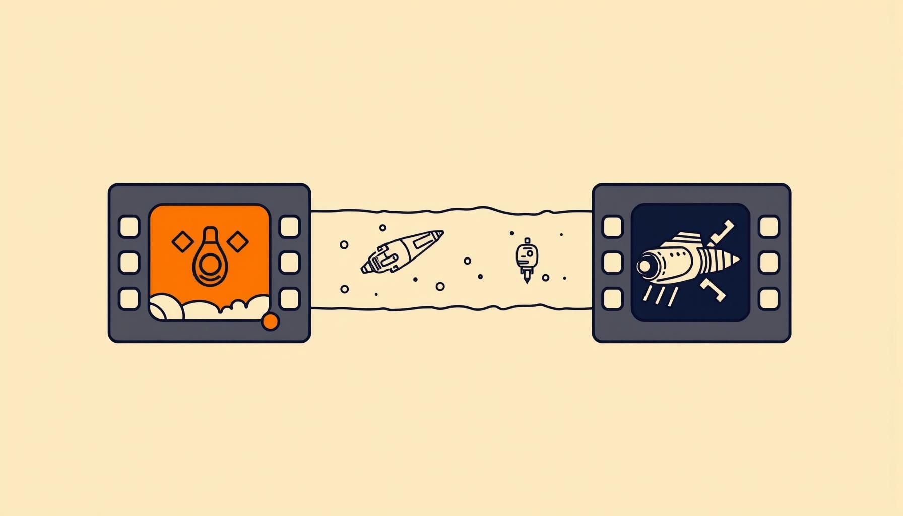 父親と子供がAIタブレットで遊んでいる様子