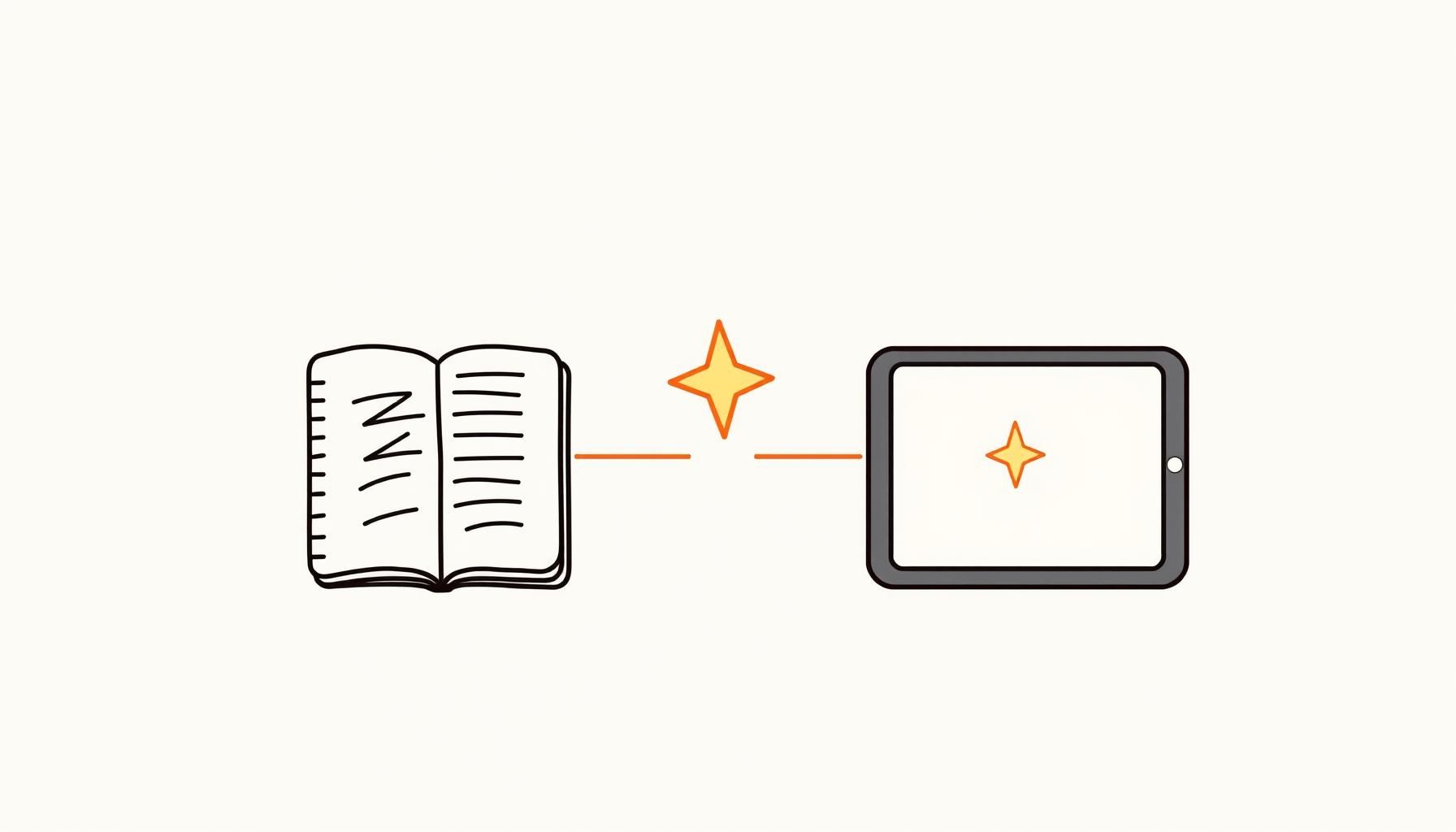 Niños mirando pantalla futurista con imágenes generadas por IA