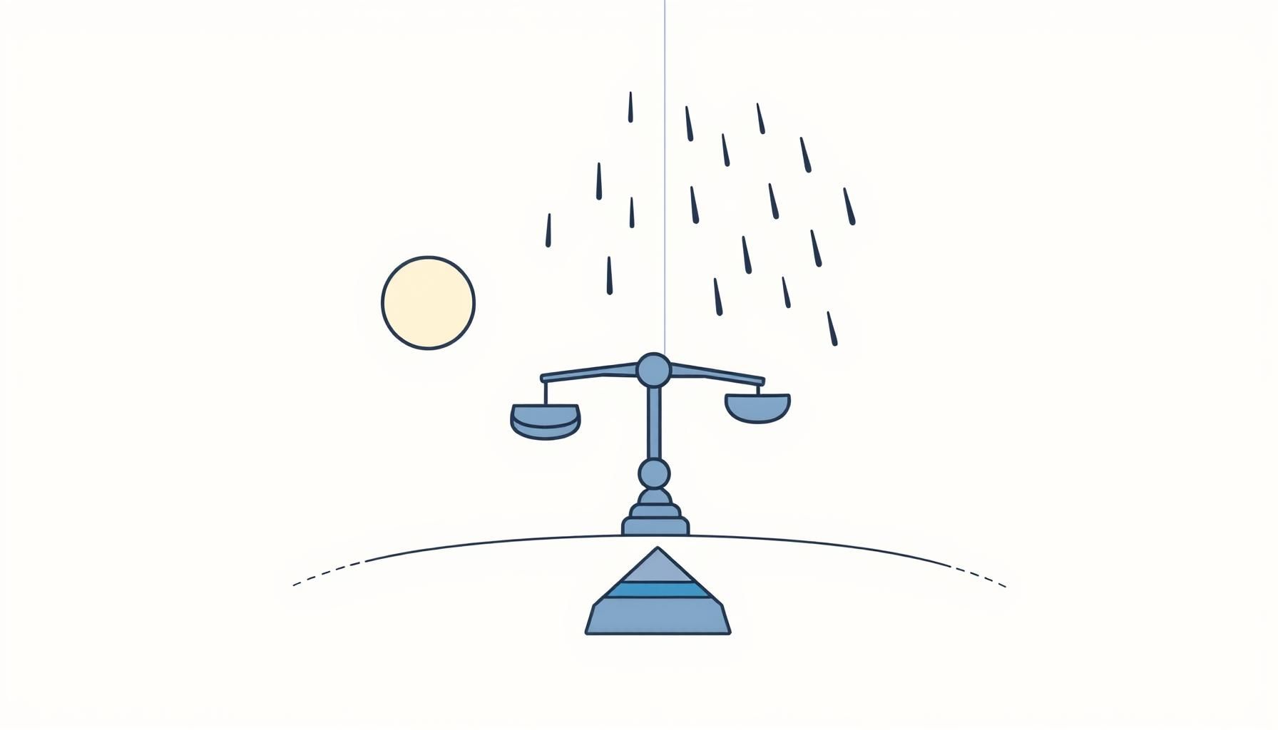 أب وابنته يفحصان معًا روبوتًا منزليًا صغيرًا على طاولة المطبخ