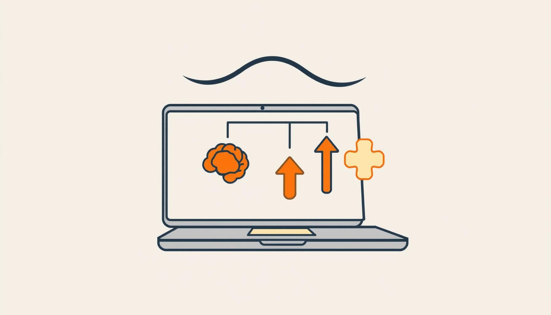 AIが子どもの学習進捗を分析するイメージ