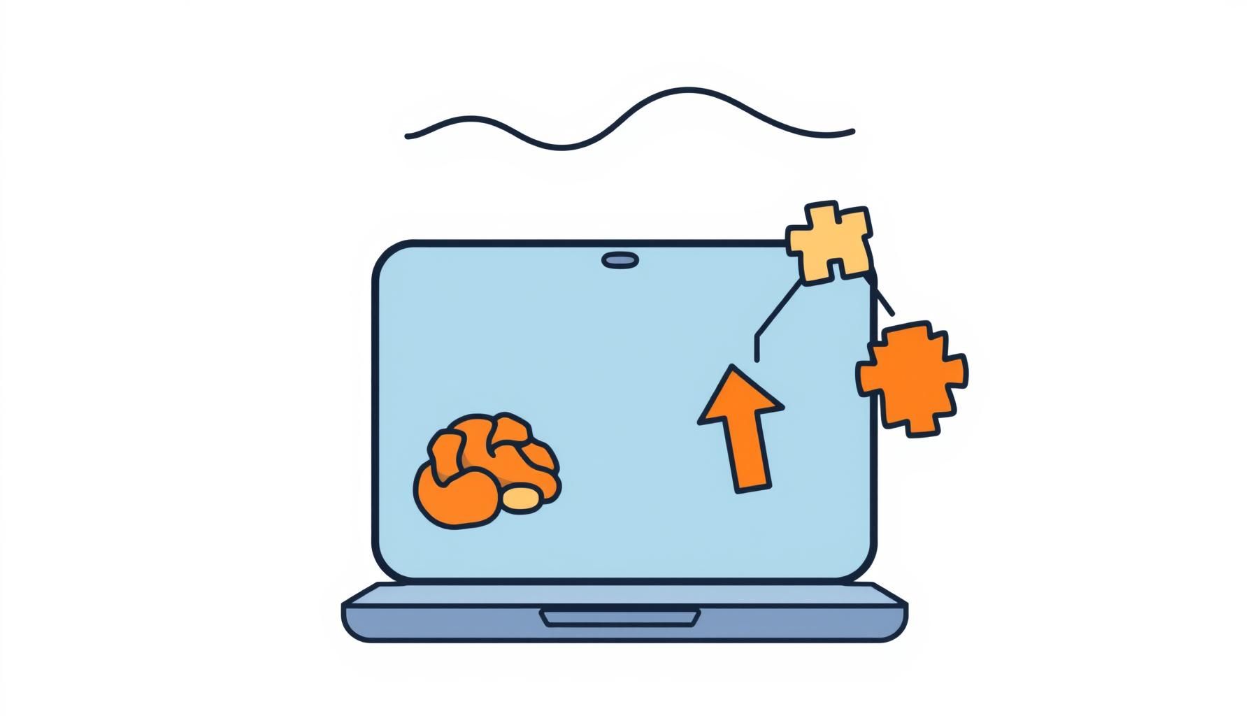 Niño interactuando con tecnología educativa