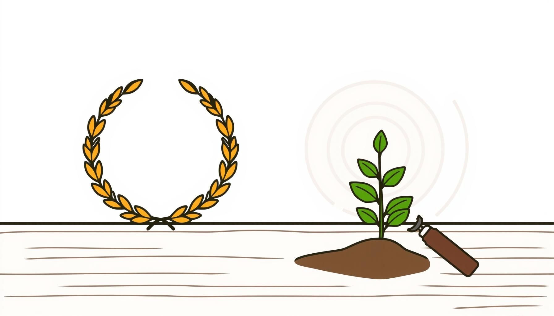 ngọn đèn nhỏ tượng trưng hành trình học tập của trẻ