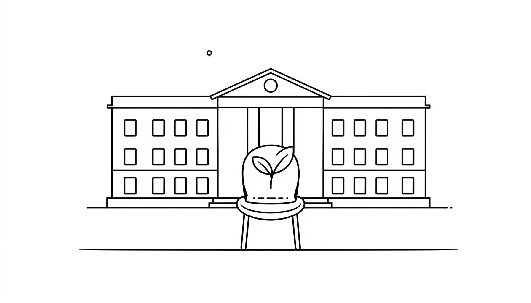 طالب ذكاء اصطناعي في الفصل