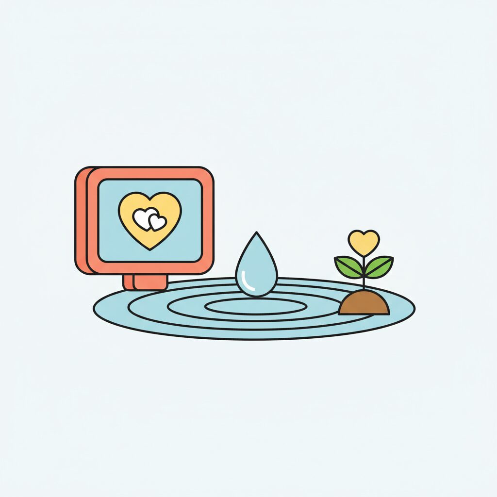 Một gia đình đang xem trên thiết bị công nghệ