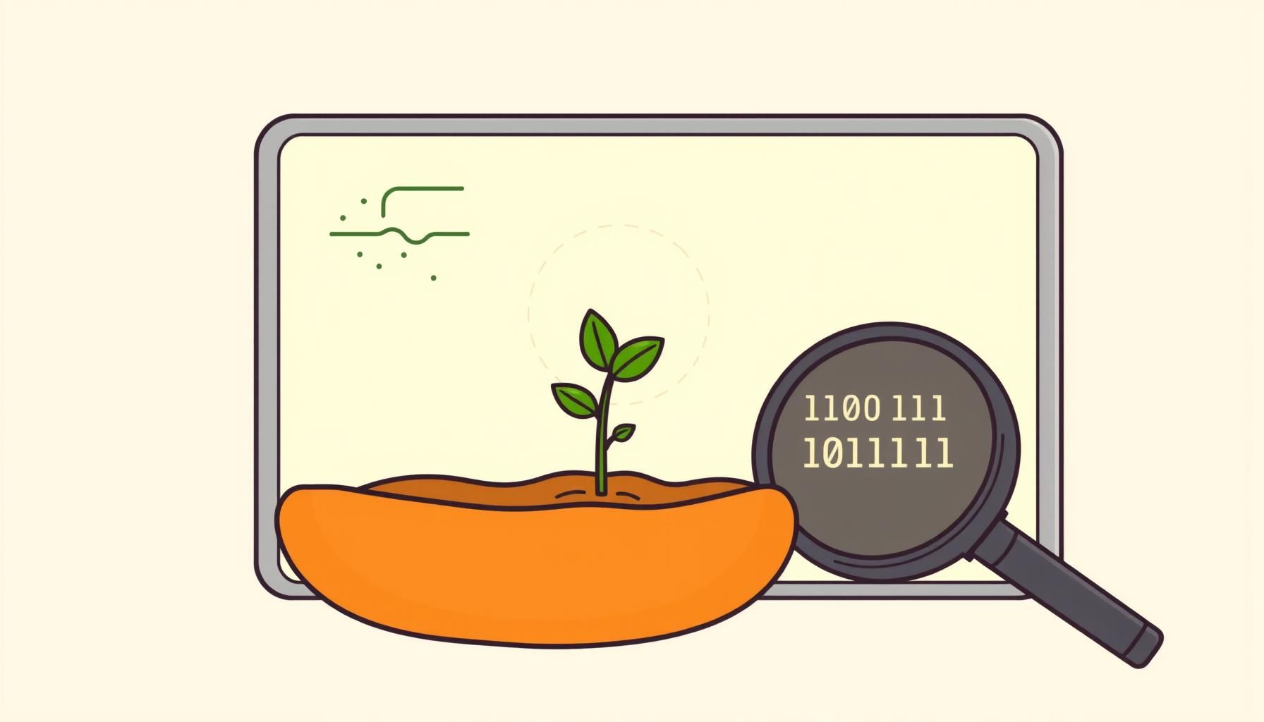 criança explorando parque enquanto segura tablet para pesquisa