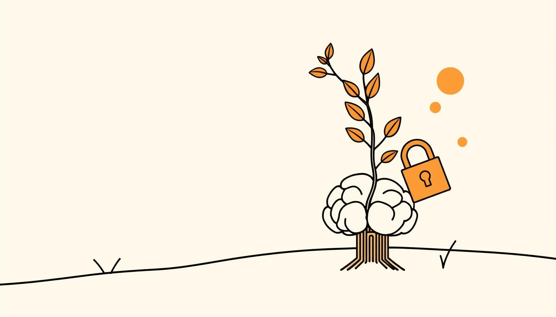 ilustrasi anak belajar dengan teknologi dan buku