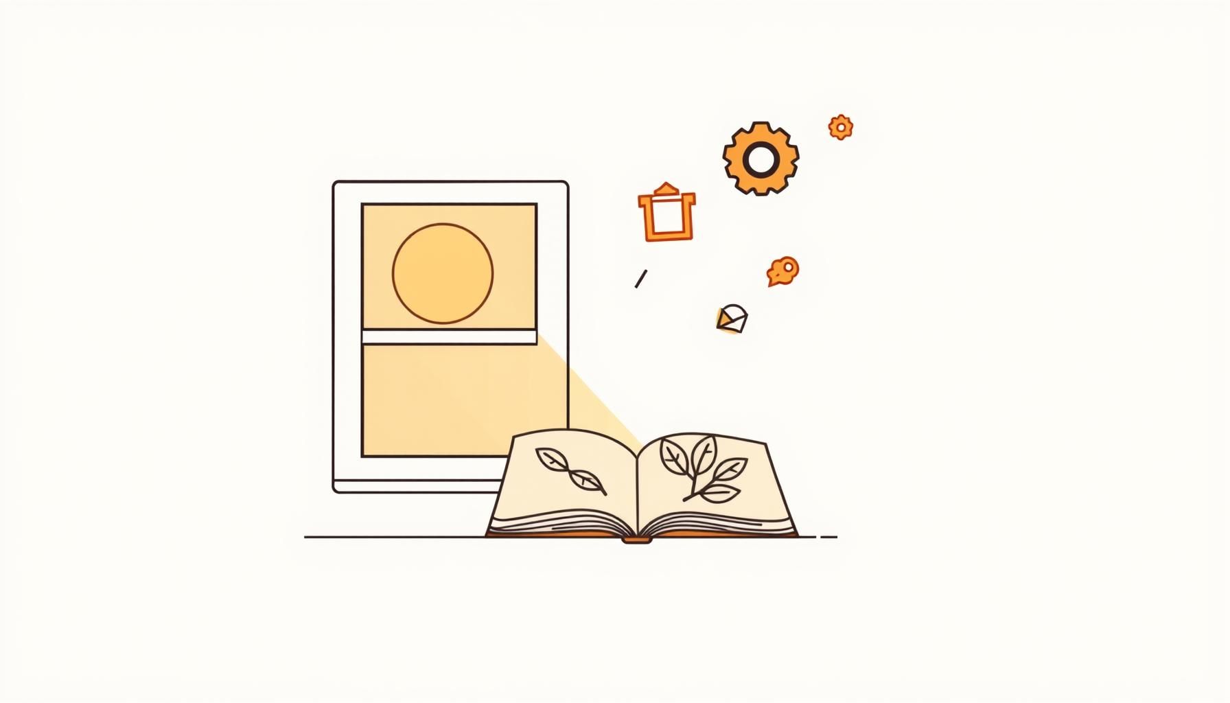 Enfant utilisant une tablette éducative