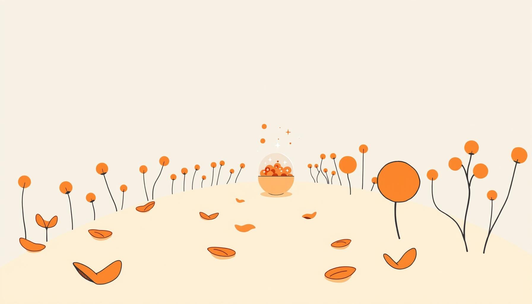 父女在樱花道散步