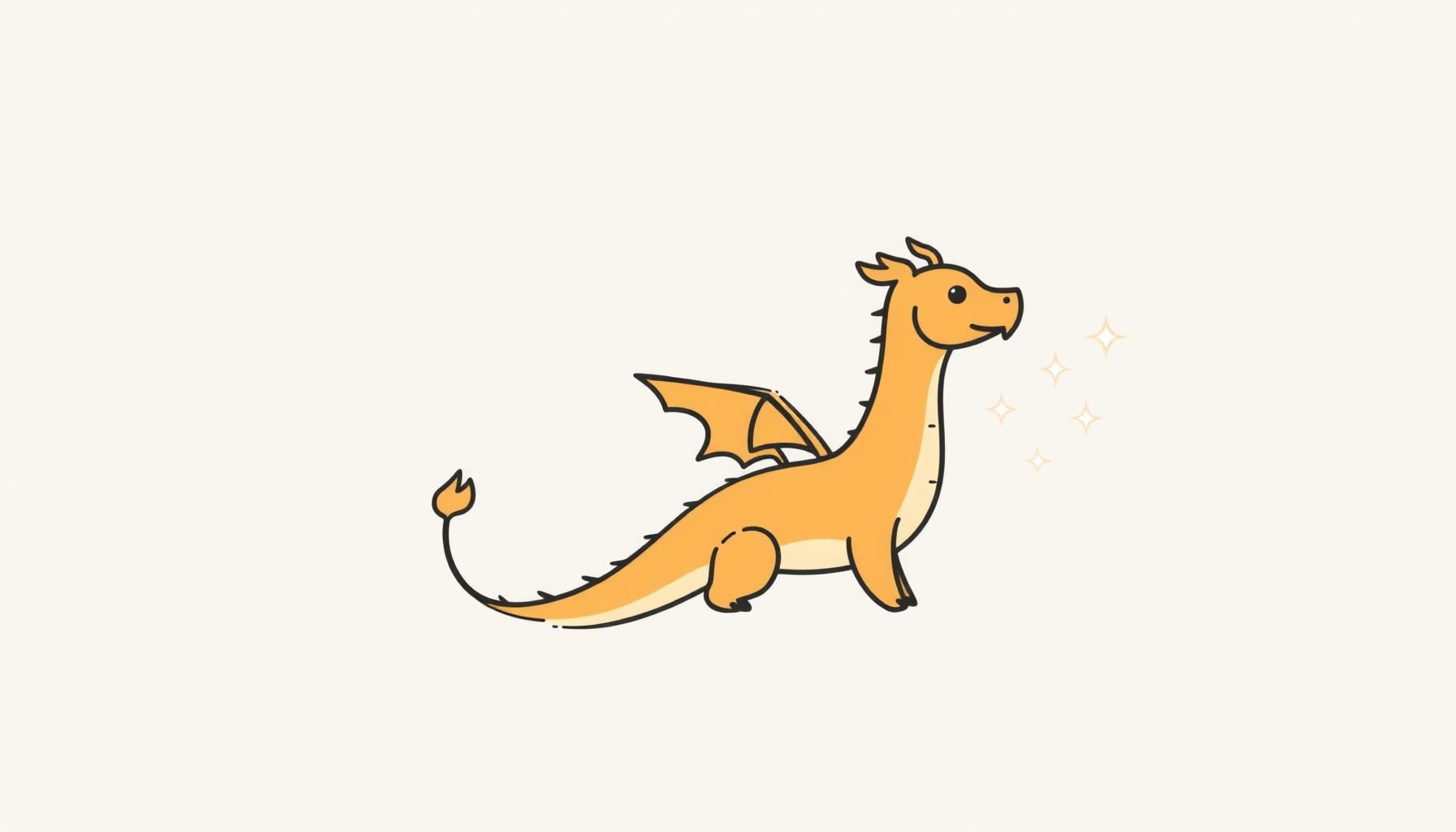 Enfant dessine un dragon qui prend vie sur tablette