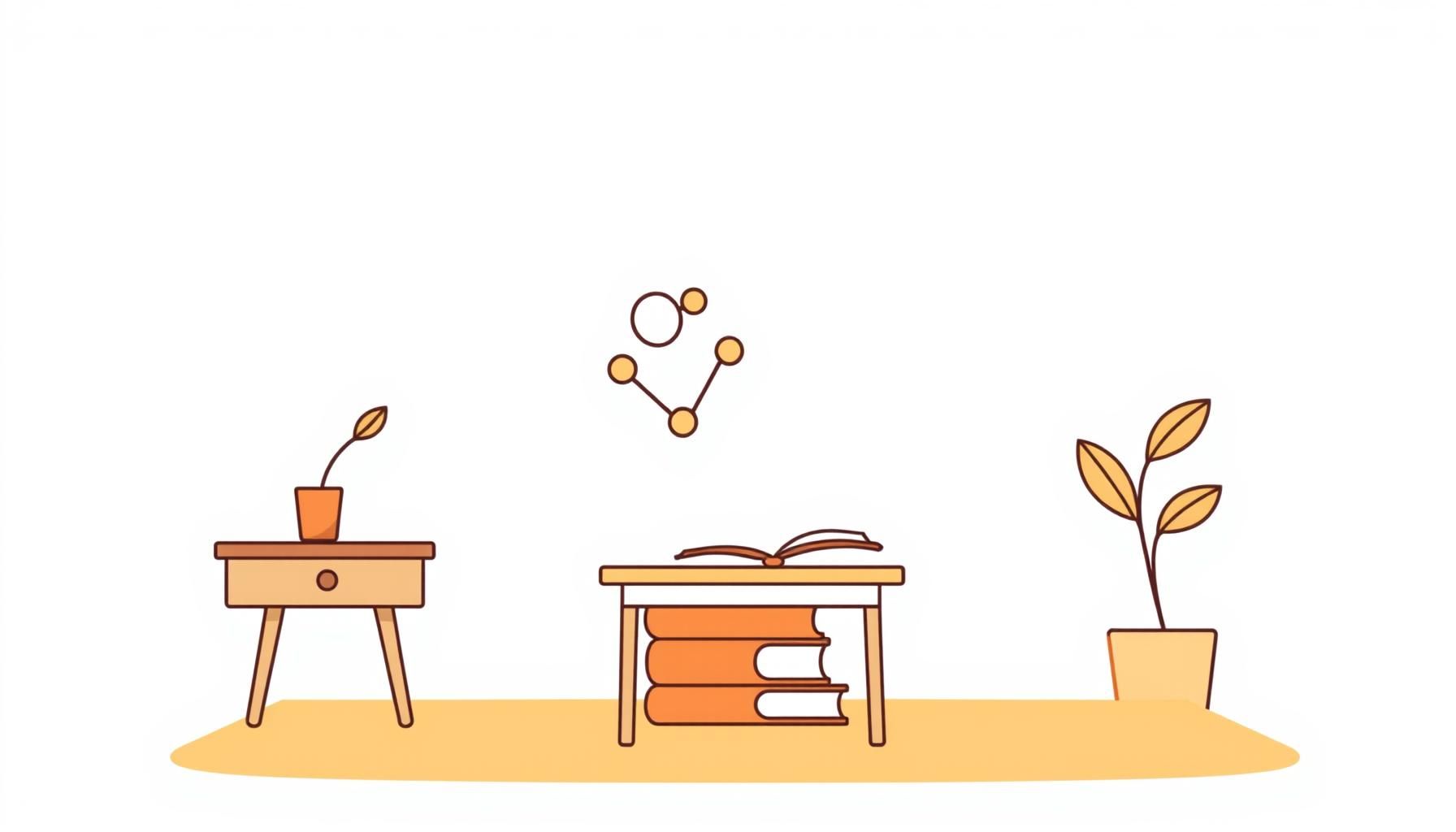 子どもがパズルを解く姿とAIキャラクターのイラスト