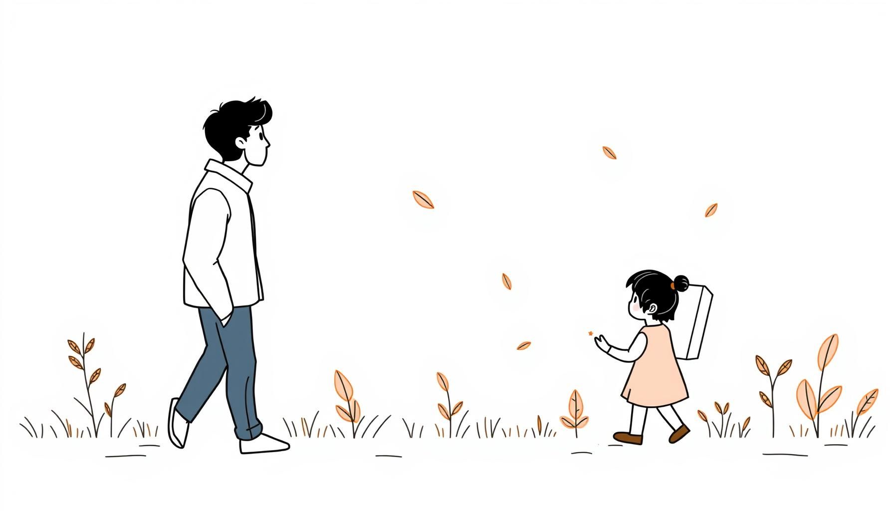 Dad and daughter exploring AI together