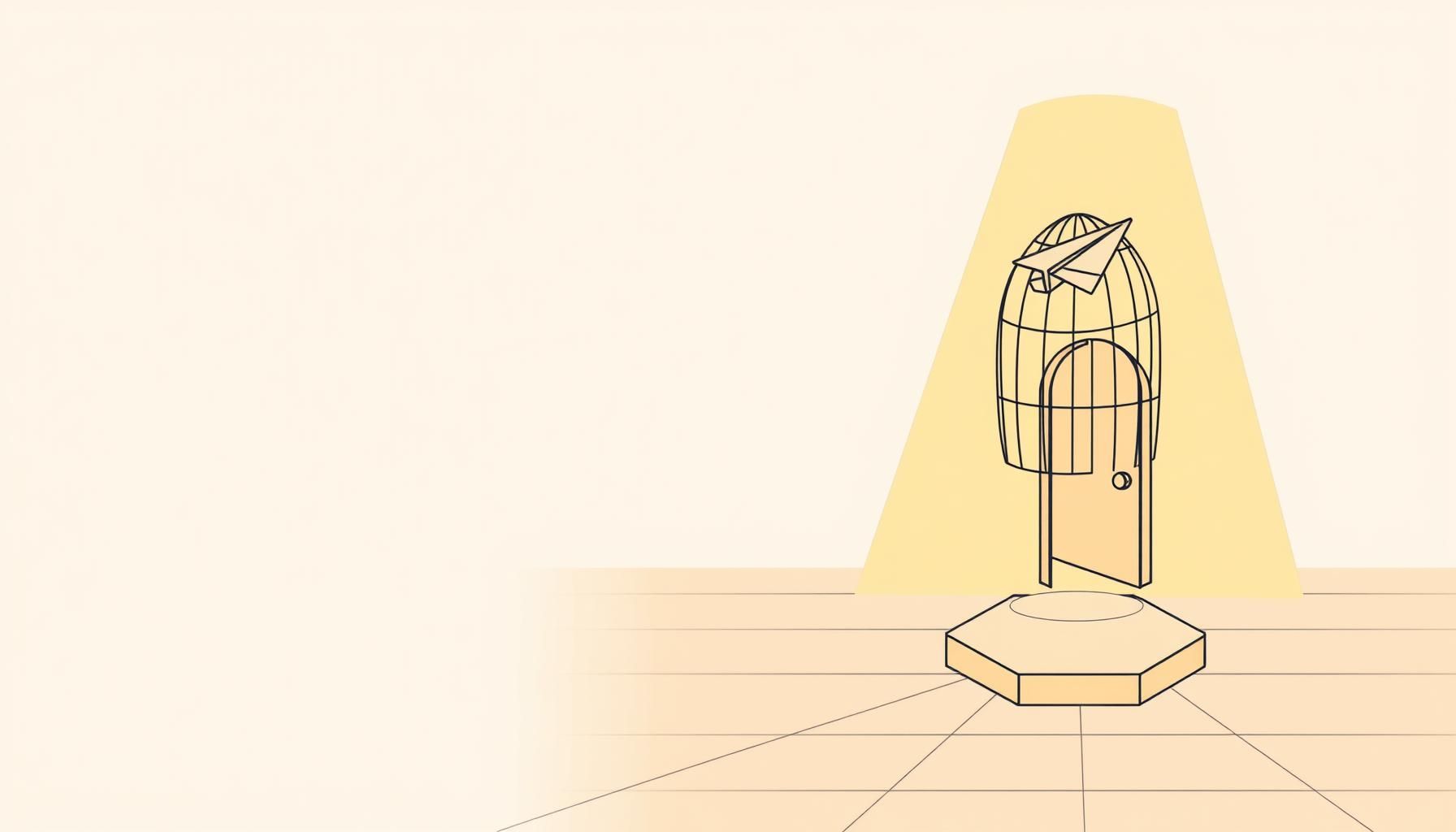 Enfant regardant vers l'avenir avec technologie