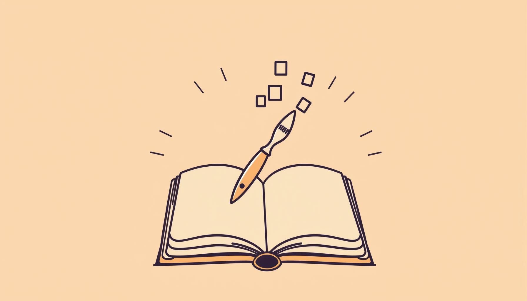 Enfant créatif utilisant l'IA