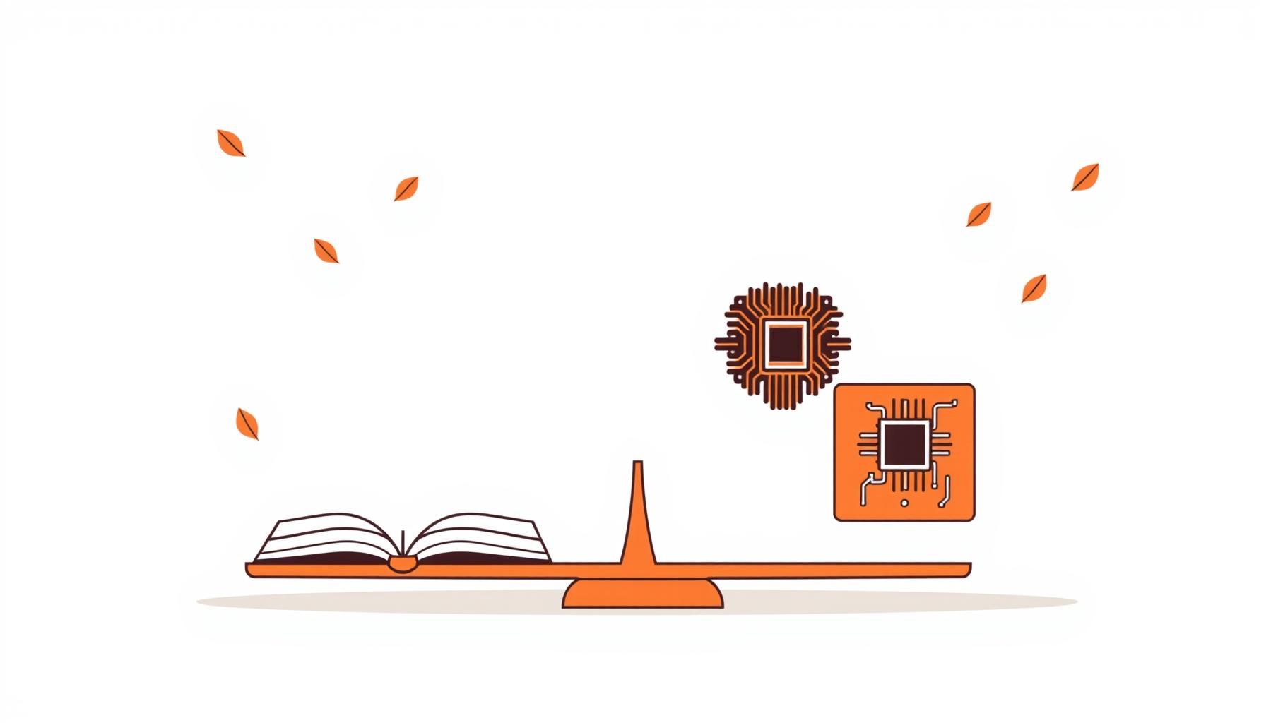 pais e filhos explorando aprendizado equilibrado com tecnologia