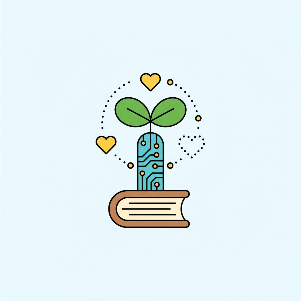 砂場で蟻の行列を観察する子どもの好奇心