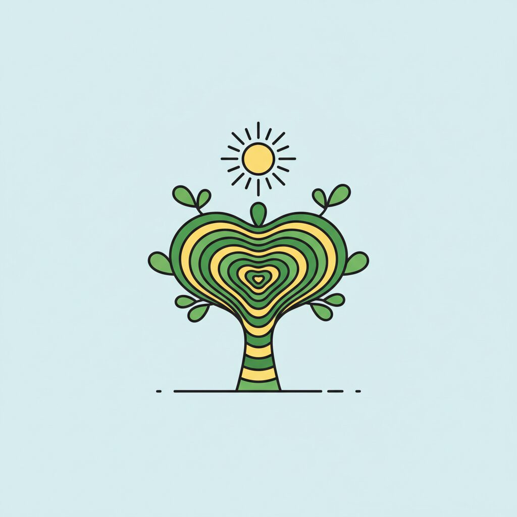 Visual pohon dan refleksi