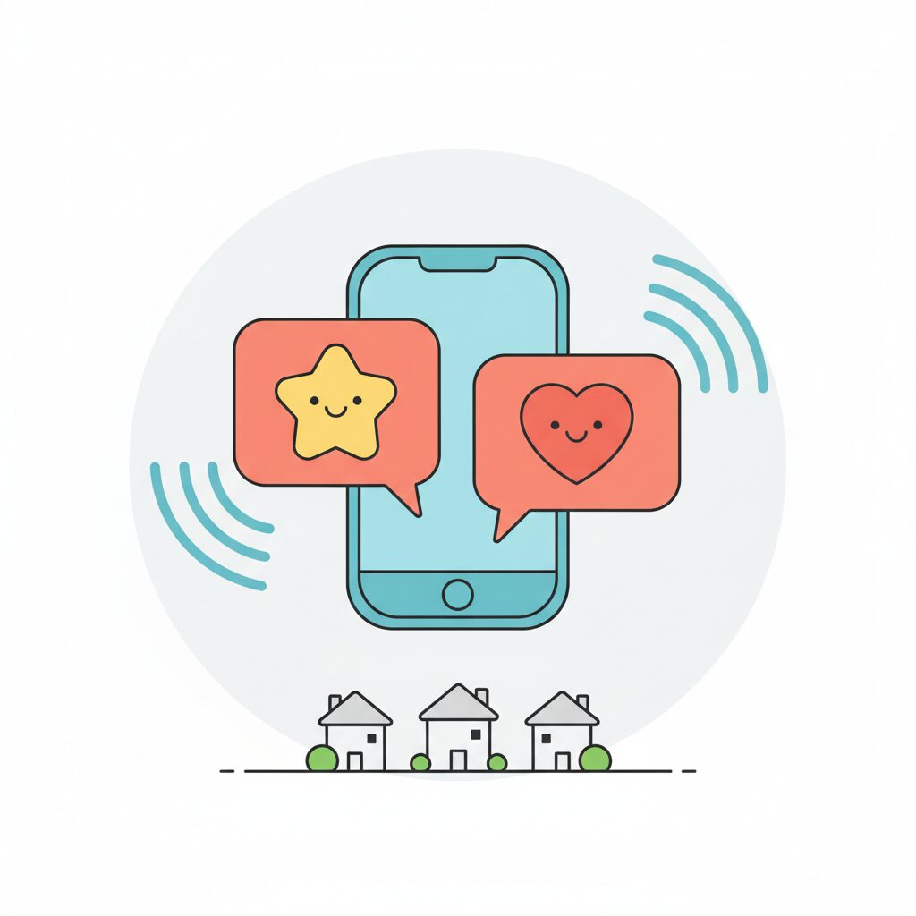 Gia đình đang sử dụng tính năng dịch giọng nói của AI