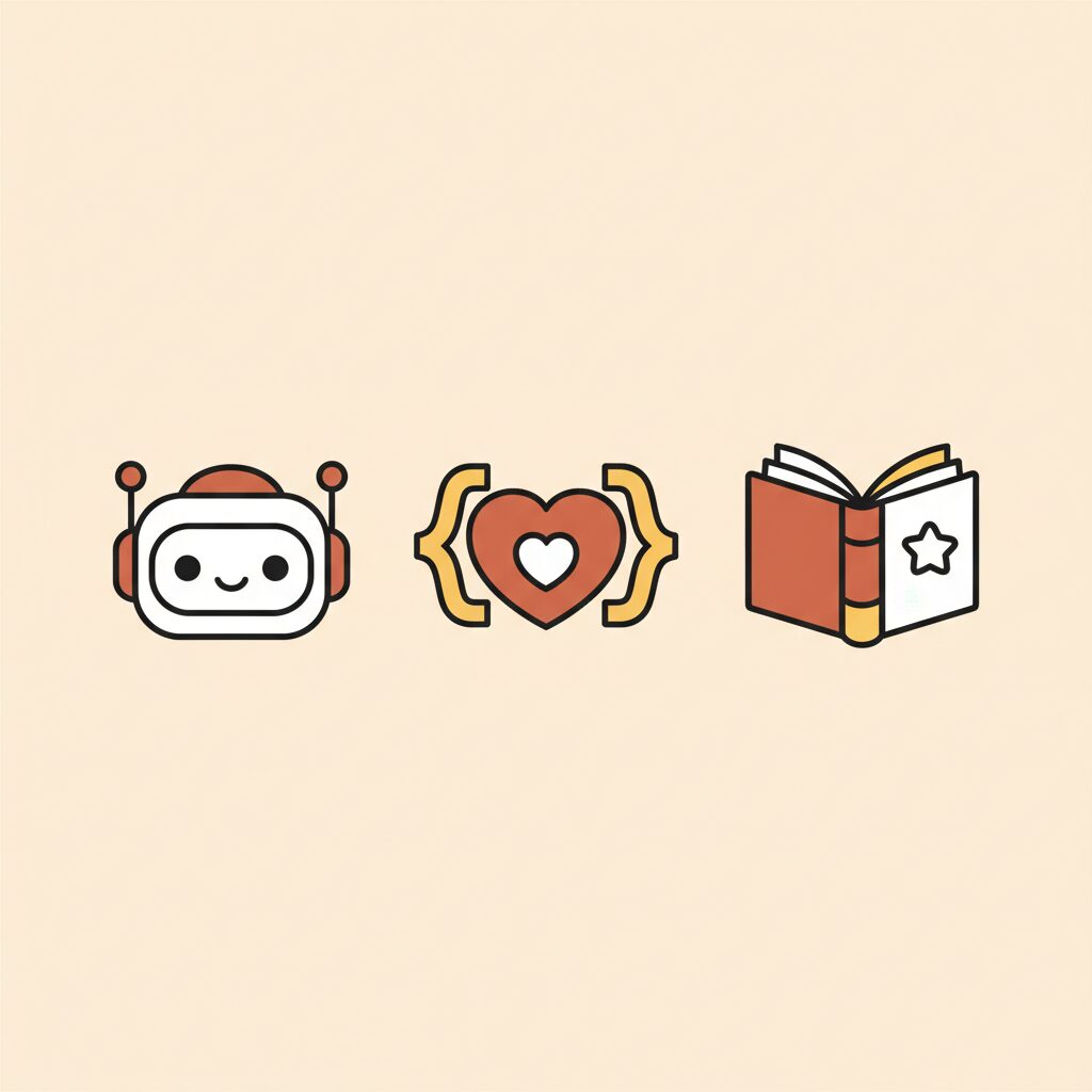 Keluarga menggunakan AI untuk kreativitas dan pembelajaran coding