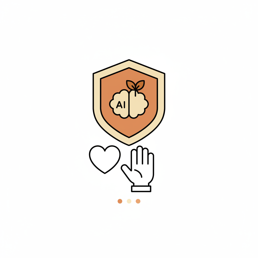 Orang tua membimbing anak menggunakan AI dengan bijak