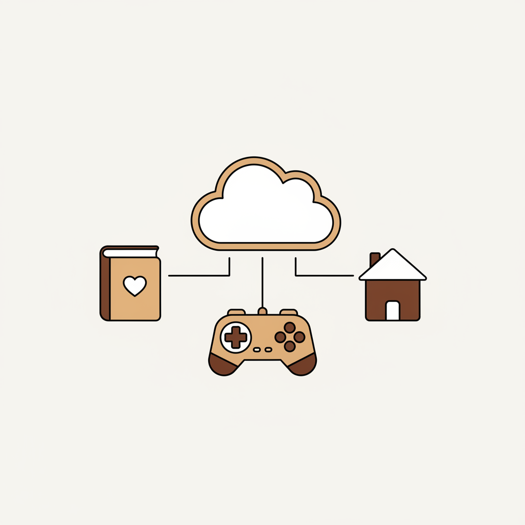 Mẹ và con cùng vẽ tranh sáng tạo với công cụ AI