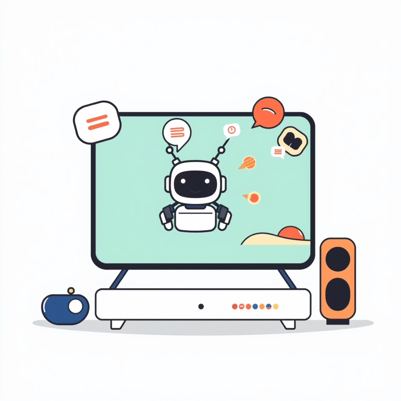 Visual AI Companion interface with natural conversations