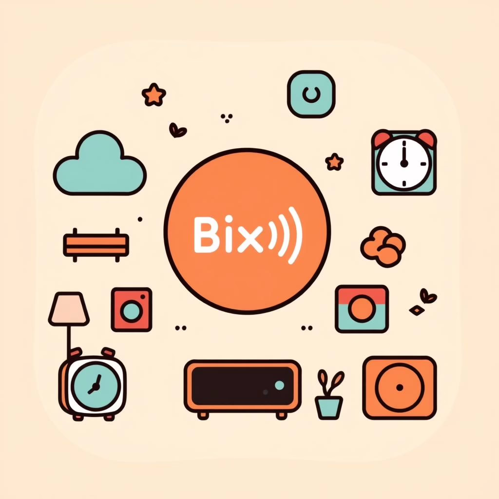 サムスンAIホームビジョンで未来の家族生活をイメージ:親子で笑顔で過ごす温かい光景